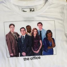 The Office T-Shirt Classic White T-Shirt Great With Shorts. Size X-Small Never Worn Nwot