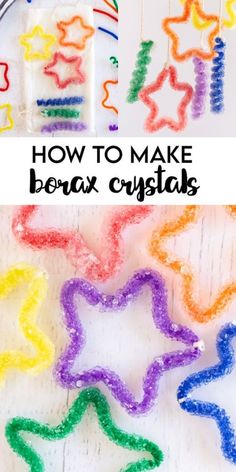 how to make borax crystals for kids