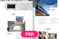 an image of a website page with the title psd on it, and photoshopped