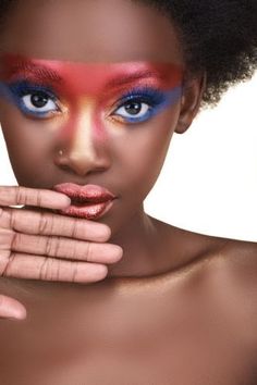 Make Up Design, Kryolan Makeup, Spfx Makeup, Haitian Flag, Drag Make-up, Avant Garde Makeup, Fx Makeup, Makeup Pictures, Fantasy Makeup