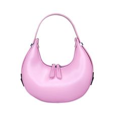 PRICES MAY VARY. Pu Leather Texture Fashion, Textures Fashion, Crescent Bag, Pink Bag, Women's Bag, Crescent, Shoulder Bags, Pu Leather, One Shoulder