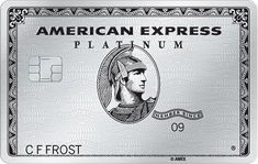 an american express credit card with the image of a man's face on it