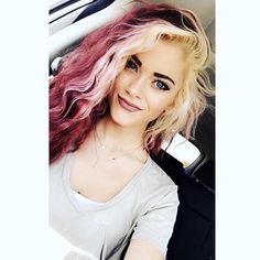 Red Nd Blonde Hair, White Blonde And Red Hair, Red And Blonde Hair Color Ombre, Blonde Halo Hair Color With Red, Money Peice Hair Ideas Red, Red Hair Blonde Roots, Blonde To Burgundy Before And After, Burgundy And White Hair