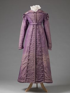 Japon — Centraal Museum Utrecht 1822-23 Regency Pelisse, 1820s Dress, 1840 Dress, Empire Clothing, 1820s Fashion, Fashion Timeline, Regency Gown, Regency Era Fashion