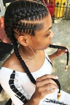 Cornrows Updo, Braids Ideas, Makeup Tip, Goddess Braids Hairstyles, Easy Hairstyles For Medium Hair, Hairstyles Braided, Braided Ponytail Hairstyles, Braids With Beads