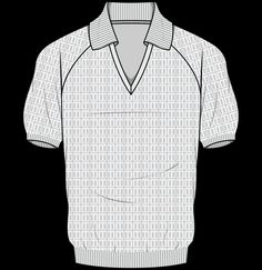 Polo Technical Drawing, Mens Shirt Pattern, Polo Shirt Design, Polo Design, Mens Fashion Illustration, Half Sleeve Shirts, Tennis Shirts, Polo T Shirts, Men Stylish Dress