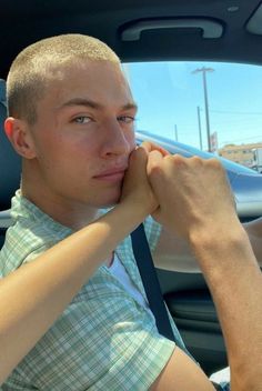 Top 50 Buzz Cut Hairstyles for Men | Best & Cool Men's Short Hair Trends For 2024 | Top 50 Buzz Cut Hairstyles for Men in 2024 (Detailed Gallery + Video) Blonde Guy Buzzcut, Young Snow Buzz Cut, Buzz Cut Grow Out Style, Bleached Buzzcut Men Aesthetic, Eyebrow Slits, Buzz Cut For Men, Widow's Peak, Military Buzz Cut, Buzz Cut Hairstyles