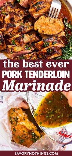 the best ever pork tenderloin marinade recipe