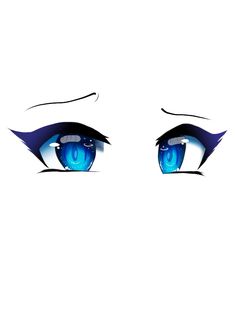 an eye with blue eyes and long lashes is shown in the shape of a face