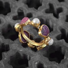 GemFormingStudio D E T A I L S Tourmaline Ring | Pearl Ring | Rough Stone Ring | Gemstone Ring | Brass Ring | Handmade Ring | Birthstone Ring | Unique Ring, Ring For Women Size: US All Ring Sizes Available Weight: 4.49 gm Color: Pink, White Material: Brass Polish: Gold plated . Contact us for wholesale prices. R I N G S https://www.etsy.com/in-en/shop/GemFormingStudio?section_id=22783374 B E A D S https://www.etsy.com/in-en/shop/GemFormingStudio?section_id=22828835 W A N D S https://www.etsy.com Fusion Rings With Natural Stones For Anniversary, Fusion Style Natural Stones Ring For Anniversary, Fusion Style Natural Stone Rings For Anniversary, Pink Rings With Natural Stones For Anniversary, Fusion Style Anniversary Rings With Natural Stones, Spiritual Wedding Rings With Stones, Wedding Rings With Natural Stones In Open Ring Shape, Brass Polish, Rough Stone Ring