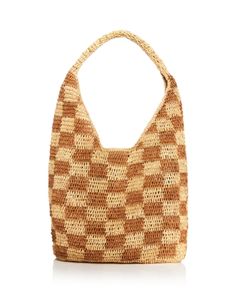 mar Y sol Abby Raffia Checkered Shoulder Bag Summer Beige Crochet Bag With Intrecciato Weave, Beige Bucket Bag With Intrecciato Weave For Vacation, Vacation Beige Shoulder Bag With Intrecciato Weave, Summer Straw Hobo Bag With Woven Leather, Summer Straw Shoulder Bag With Intrecciato Weave, Summer Rectangular Bucket Bag With Intrecciato Weave, Summer Bucket Bag With Intrecciato Weave, Square Hobo Bag For Summer Vacation, Vacation Straw Bag With Intrecciato Weave