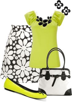 pour l'été Lime Green Outfits, Lime Green Shoes, What To Wear Today, Stylish Skirts, Block Dress, Classy Casual Outfits, Shoes Summer, Green Shoes, Dressy Outfits