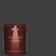 the behr marquee paint is shown in red