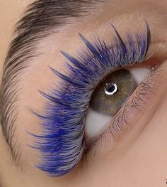 Coloured Eyelashes, Fairy Eyelashes, Color Extensions