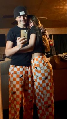 Matching pj’s, matching couples outfits, matching outfits, Halloween pj’s, comfy, comfy pj’s, matching, couples aesthetic, Halloween aesthetic, autumn Couple Outfit Pics, Matching Pjs Halloween Couple, Halloween Couple Night In, Couple Matching Halloween Pajamas, Halloween Night With Boyfriend, Sleepover Couple Aesthetic, Halloween Matching Pajamas Couple, Cute Fall Boyfriend Pictures, Halloween Couple Pajamas