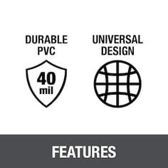 four different types of logos with the words'features'and'universal design '