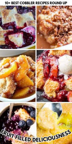 the best cobbler recipes round up from fruit filled deliciousness to fresh baked desserts