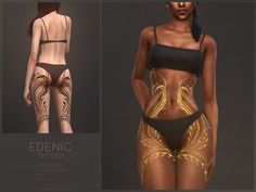 Primordial Mother, Mother Dragon, Men Tattoos, Sims 4 Cas, Sims 4 Cc Finds, Dope Tattoos, Sims 4 Clothing