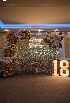 18th Birthday Party Photo Booth, 18th Party Ideas, Birthday Decoration Ideas, 18th Birthday Party Themes, Disco Birthday Party, Debut Ideas, 16th Birthday Decorations