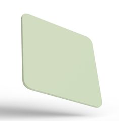 an image of a light green sign on a white background that is in the shape of a rectangle