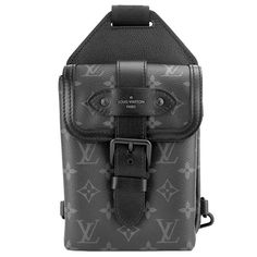 Louis Vuitton Saumur Sling Bag Waist Bag Body Bag Gray Black Size: Body: Approx. H18w13d3.5 Black Monogram Canvas Pouch Bag, Luxury Pouch Shoulder Bag With Gunmetal Hardware, Black Monogram Canvas Pouch Shoulder Bag, Black Monogram Canvas Travel Bag, Monogram Canvas Mobile Phone Bag For Travel, Black Monogram Canvas Shoulder Bag With Adjustable Strap, Luxury Black Bag With Gunmetal Hardware, Louis Vuitton Waist Bag, Louis Vuitton Saumur