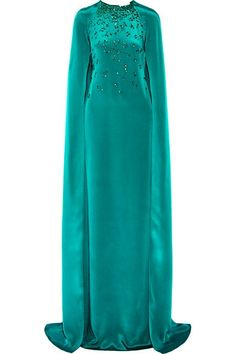 Teal Gown, Teal Blue Dress, Haute Couture Details, Modest Evening Dress, Blue Evening Gowns, Beaded Evening Gowns, Blue Ball Gowns, Evening Dress Floor Length, Fashion Gowns