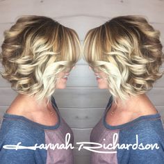 Hairstyles Layered, Kort Bob, Graduated Bob, Mother Of The Bride Hair, Hair Affair, Short Wedding Hair, Layered Bob, Penteado Cabelo Curto, Curly Bob Hairstyles