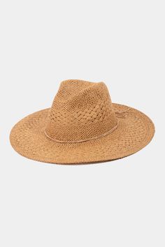 Luxurious woven straw style Rope detail at base Adjustable inner string 100% Paper Straw 4" brim Braid Designs, Picnic In The Park, Summer Hat, Maxi Dress Formal, Keep Cool, Summer Accessories, Hot Days, Sun Hat, Wide Brimmed