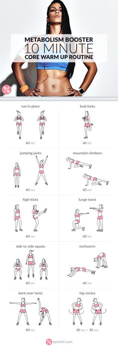 the instructions for how to do an upper body warm up with arms and legs,