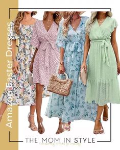 Amazon Easter Dresses :cherry_blossom: affordable fashion // amazon fashion // amazon finds // amazon fashion finds // spring outfits // spring fashion // spring outfit inspo // spring dress // easter dress Fashion Amazon Finds, Easter Dresses For Women, Outfit Inspo Spring, Dress Amazon, Easter Dresses, Spring Fashion Outfits, Outfits Spring