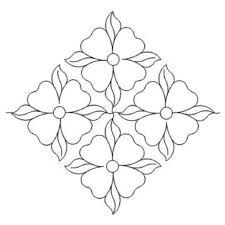 a circular design with leaves and flowers in the center on a white background royalty illustration