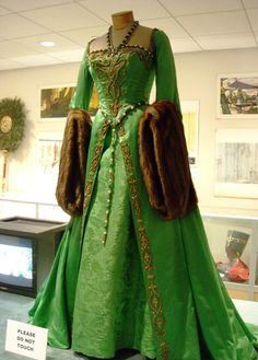 One of numerous elaborate gowns designed for Lana Turner in 'Diane' (1956). The time period is 16th century France.