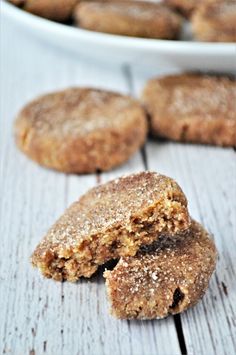 some cookies that are on a table