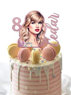 Taylor swift personalized cake topper Taylor Swift Cake Topper, Taylor Swift Themed Cake, Taylor Swift Cakes, Taylor Swift Inspired Cake, Taylor Cake, Fun Cake Decorating, Taylor Swift Birthday Cake