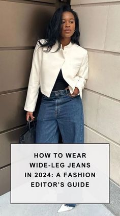 #fashion #fashionista #fashionable #fashiongoals #fashioninspiration #fashionideas #jeans #widepants #widelegdenim #jeanstrend #widelegjeans #wear #dresstoimpress #outfits #outfitstyle Jeans Tips, Dresstoimpress Outfits, Wide Pants, Style Tips, Fashion Editor, Wide Leg Denim