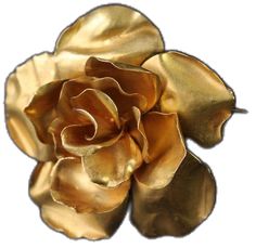 Handmade Artistic Gold Brooch, Artisan Gold Brooches For Gifts, Eagle Head, Elegant Flowers, Flower Brooch, Rose Buds, Used Furniture, Hallmark, Brooches