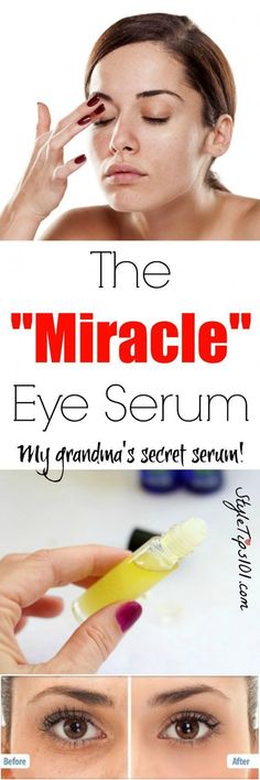 Homemade Eye Serum Miracle Eye, Obličejové Masky, Camphor Oil, Coconut Oil Uses, Beauty Remedies, Skin Remedies, Homemade Beauty, Wrinkle Cream, Eye Serum