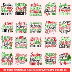 christmas svg bundle for cricut and silhouettes