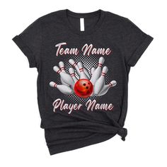 PRICES MAY VARY. PERSONALIZED T-SHIRT: A Custom Bowling Shirts with name and shirt number will be the perfect gift for bowling lovers, mom, daughter, sister, niece, Wife, girlfriend,... Click on "Customize Now" and and start designing your unique shirt. MATERIAL: Solid colors are 100% cotton ( Black, White, Navy , Forest Green). Dark Heather colors are 50% cotton, 50% polyester. Sport Grey and Athletic Heather 90% cotton, 10% polyester. Color Dark Gray Heather and Heather Mauve 52% cotton, 48% p Bowling Mom, Bowling Team Shirts, Custom Bowling Shirts, Vintage Bowling Shirts, Mens Bowling Shirts, Vintage Bowling, Dark Heather Color, Bowling Team, Bowling Shirt