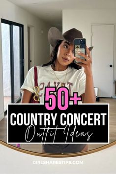 Searching for the perfect country concert outfit? Look no further! Our list features 50+ ideas for spring, summer, fall, and winter events like Stagecoach Festival, Morgan Wallen Concert and Coachella. Whether you opt for a cute skirt or bell bottoms, stay stylish in all black or embrace an aesthetic look with comfy boots. With options ranging from simple to elegant, discover how to accessorize your outfit for a night of fun in Nashville while ensuring you’re ready for both hot and cold weather!