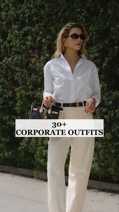 Discover 30 Corporate Outfits That Make You Feel Like a Goddess! From chic professional outfits skirt women love to versatile date night outfit slacks, elevate your work wardrobe with these stunning looks. Explore women suits casual and work attire aesthetic for a stylish office vibe. Get inspired by cute work outfits aesthetic and outfits aesthetic business that blend professionalism with flair. Whether you're searching for cool outfits for college or rich aesthetic clothes for your everyday... Summer Corporate Outfits 2024, Woman In Corporate Attire Aesthetic, Corporate Outfits, Interview Outfit