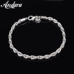 Twist Bracelet, Twisted Bracelet, Mens Bracelet Silver, Silver Plated Bracelet, Men Jewelry, Original Jewelry, 925 Silver Jewelry, Bracelet Sizes, Silver Bracelets