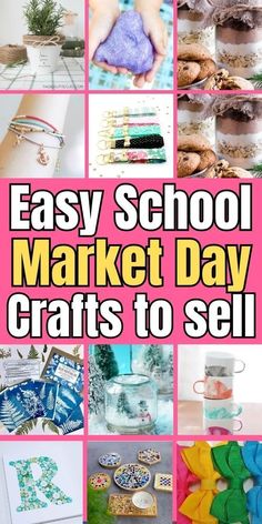 many different crafts and crafts to sell