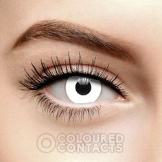 White Contacts, White Contact Lenses, Zombie Cosplay, Color Contacts For Halloween, Prescription Contact Lenses, Costume Contact Lenses, Prescription Colored Contacts, Soft Contact Lenses