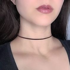 "A 90s inspired thin minimalist choker in rich brown velvet-textured faux suede. This comfy necklace is crafted from cruelty free 1/8\" brown suede that's soft on both sides and bronze hardware. The length shown in photos is 12\" and more options are available. Each size comes with an additional 2.5\" extender chain. When selecting necklace length, measure around the smallest part of your neck. If you're in between sizes, go for the next smallest size and use the extender chain for the perfect f Jewelry 90s, Butter Scotch, Gold Pearl Jewelry, Velvet Necklace, Earthy Jewelry, Amber Pendant, Bird Necklace, Bronze Hardware, Cat Pendants