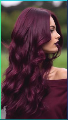 Deep Cherry Cola Hair, Highlights For Dark Red Hair, Hair Colour For Straight Hair, Dark Red Hair Color With Highlights, Dark Winter Hair Color, Wine Hair Color, Winter Hair Colors, Maroon Hair, Dark Purple Hair