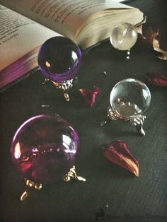 Crystal balls for divination Witchcore Aesthetic, Baba Jaga, Yennefer Of Vengerberg, Crystal Balls, Magic Aesthetic, Modern Witch, Season Of The Witch, Practical Magic, Witch Aesthetic