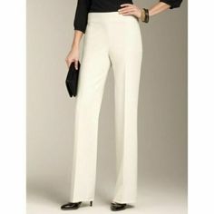 AKRIS 'KARLA' TROUSERS/PANTS NEW WITH TAG SIZE: US 14 Approx. measurements(laying flat/un-stretched): Waist: 34 1/2" Front rise: 12" Inseam: 28" Leg opening: 10", circumference: 20" Color: Beige Material: 97% Wool, 3% Elastane Side zip closure Retail price: $895 Condition: New with tag First photo is stock photo, rest of actual item SMOKE AND PET FREE HOME PLEASE FEEL FREE TO EMAIL ME WITH ALL YOUR QUESTIONS THANKS AND CHECK OUT MY OTHER ITEMS FOR SALE! Elegant Stretch Straight Leg Work Pants, Elegant Stretch Work Pants With Straight Leg, Elegant Stretch Full-length Work Pants, Elegant Stretch Wide Leg Work Pants, Elegant Stretch Wide-leg Work Pants, Elegant Stretch Beige Pants, Elegant Beige Stretch Pants, Elegant Stretch Trousers Work Pants, Plus Size Petite