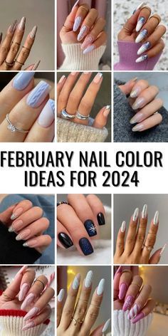 January Nail Ideas, January Nail Colors, Nails January, January Nail, January Nail Designs, Nagellack Trends, January Nails, February Nails, Nude Nail