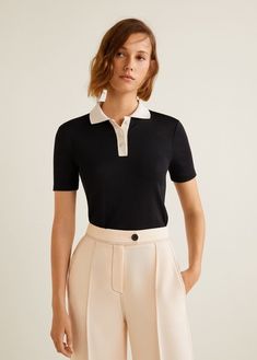 Poloshirt Outfit Ideas Women, Poloshirt Outfit, Polo Shirt Outfit Ideas, Outfit Ideas Female, White Polo Shirt Outfit, Polo Outfits For Women, Shirt Women Outfit, Polo Shirt Outfit, Women Outfit Ideas